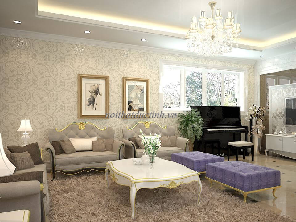 Thiết kế chung cư Mulberry theo phong cách cổ điển.