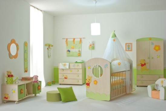 Chuẩn bị giường ngủ lung linh cho bé yêu sắp chào đời